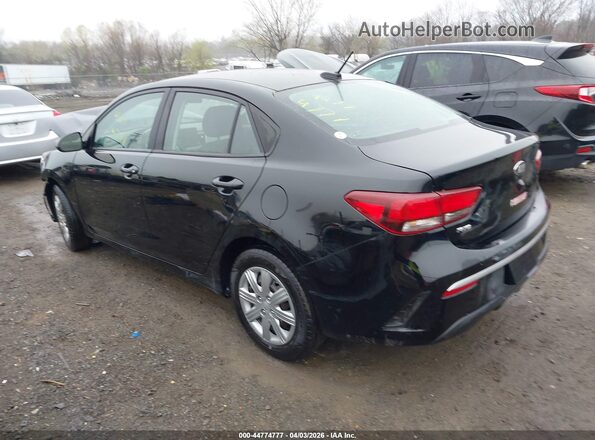 3KPA24AD8ME424062 2021 KIA RIO Black Rear left