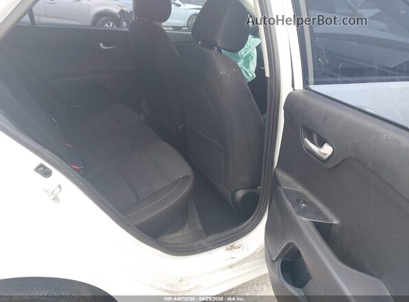 3KPA25AD1LE299913 2020 KIA RIO 5-DOOR White VIN კოდის სტიკერის ხედი