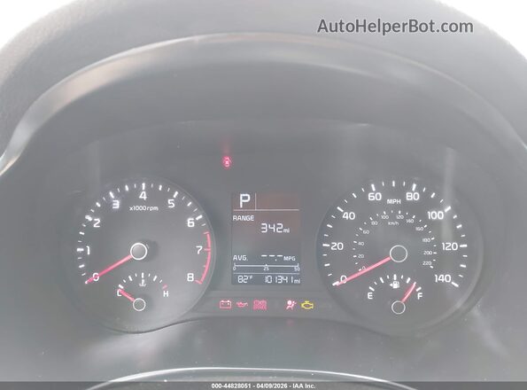 3KPA25AD2LE334281 2020 KIA RIO 5-DOOR Gray Rear seats view
