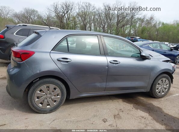 3KPA25AD2LE334281 2020 KIA RIO 5-DOOR Gray Rear interior view