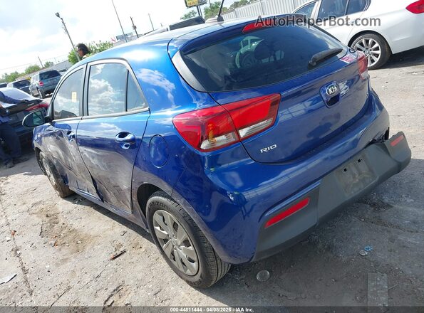 3KPA25AD3LE338291 2020 KIA RIO 5-DOOR Blue Задня ліва чверть