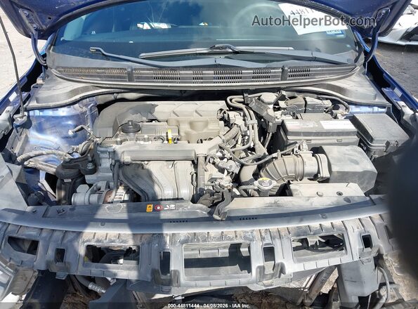 3KPA25AD3LE338291 2020 KIA RIO 5-DOOR Blue Вид ззаду