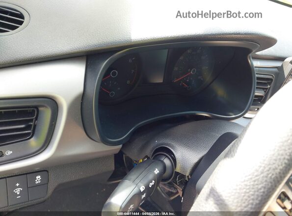 3KPA25AD3LE338291 2020 KIA RIO 5-DOOR Blue Вид задніх сидінь