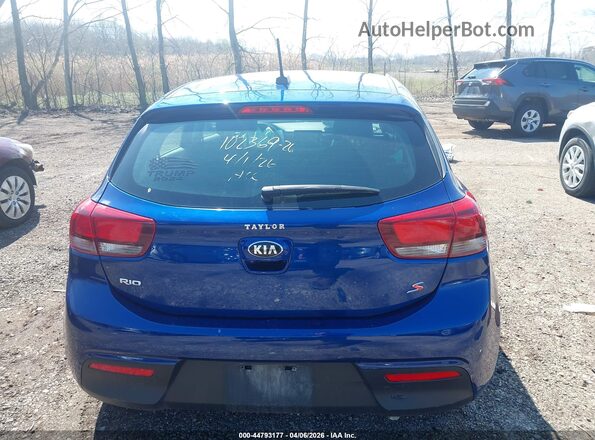 3KPA25AD5LE343699 2020 KIA RIO 5-DOOR Blue 