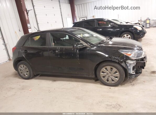 3KPA25AD5LE352855 2020 KIA RIO 5-DOOR Black Սալոնի 360 աստիճան տեսք