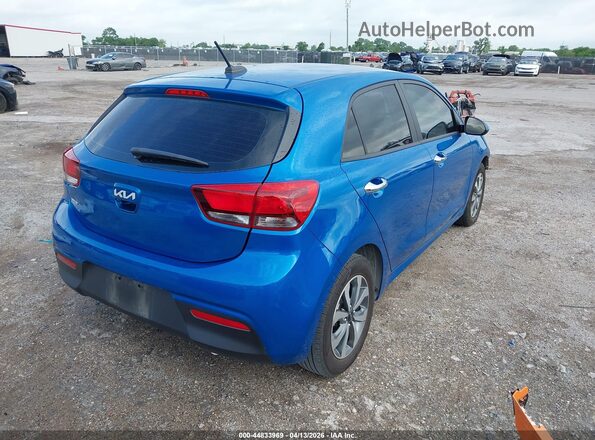 3KPA25ADXPE558985 2023 KIA RIO 5-DOOR Blue უკანა მარჯვენა