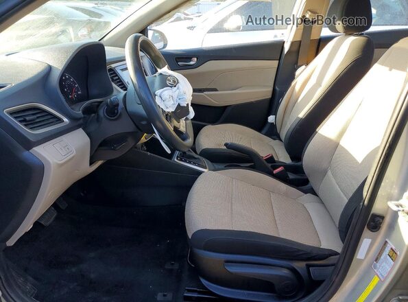 3KPC24A34KE065077 2019 HYUNDAI ACCENT Gold Front interior view
