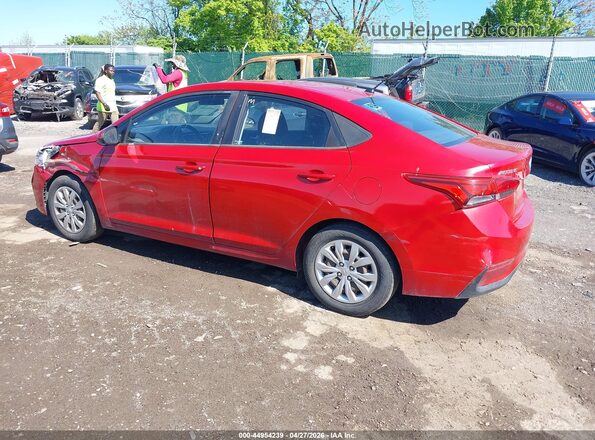3KPC24A35KE087590 2019 HYUNDAI ACCENT Red Задня ліва чверть