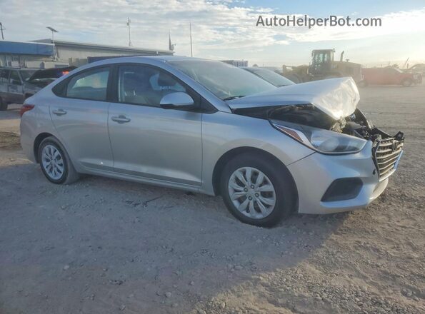 3KPC24A36KE057630 2019 HYUNDAI ACCENT Silver Передня права чверть