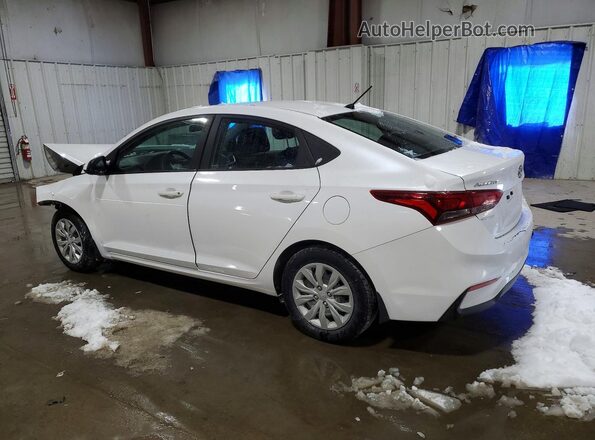 3KPC24A60ME137471 2021 HYUNDAI ACCENT White Trasero izquierdo