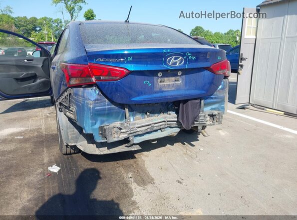 3KPC24A62ME131963 2021 HYUNDAI ACCENT Blue წინა ხედი