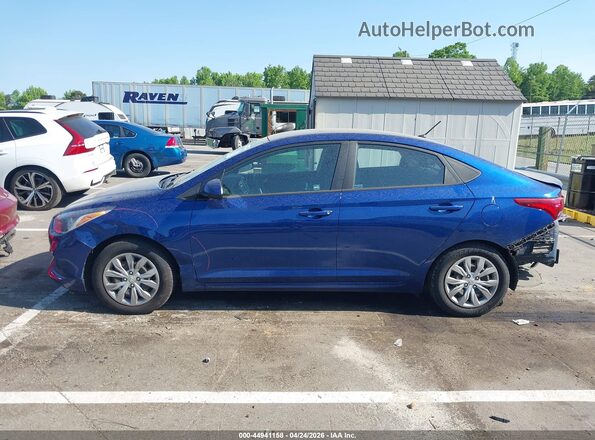 3KPC24A62ME131963 2021 HYUNDAI ACCENT Blue სალონის 360-გრადუსიანი ხედი