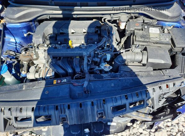 3KPC24A63LE105046 2020 HYUNDAI ACCENT Blue Vista interior trasera