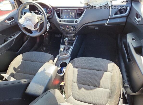 3KPC24A63LE105046 2020 HYUNDAI ACCENT Blue Vista del salpicadero