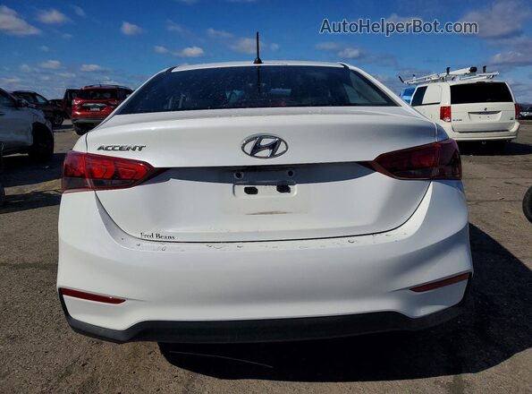 3KPC24A63ME150408 2021 HYUNDAI ACCENT White უკანა ხედი