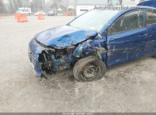 3KPC24A64ME130829 2021 HYUNDAI ACCENT Blue Vista frontal