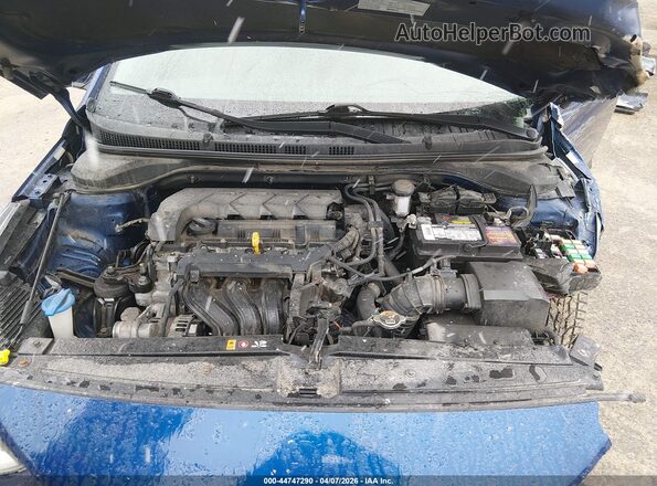3KPC24A64ME130829 2021 HYUNDAI ACCENT Blue Vista trasera