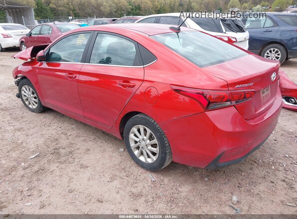 3KPC24A64NE166294 2022 HYUNDAI ACCENT Red Հետևի ձախ