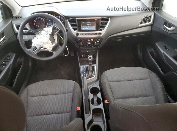 3KPC24A67LE095881 2020 HYUNDAI ACCENT White Widok deski rozdzielczej