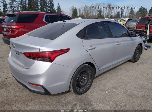3KPC24A67ME137953 2021 HYUNDAI ACCENT Silver Հետևի աջ