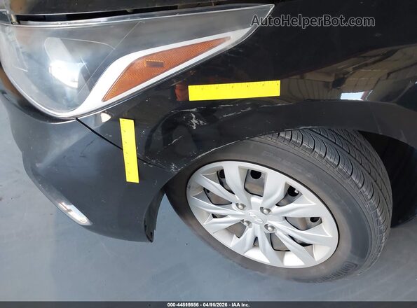 3KPC24A69LE118495 2020 HYUNDAI ACCENT Black Widok zestawu wskaźników