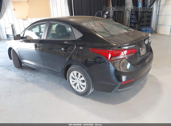 3KPC24A69LE118495 2020 HYUNDAI ACCENT Black Tył lewy