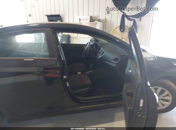 3KPC24A69LE118495 2020 HYUNDAI ACCENT Black Widok wnętrza z przodu