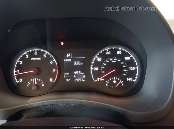 3KPC24A69LE118495 2020 HYUNDAI ACCENT Black Widok tylnych siedzeń