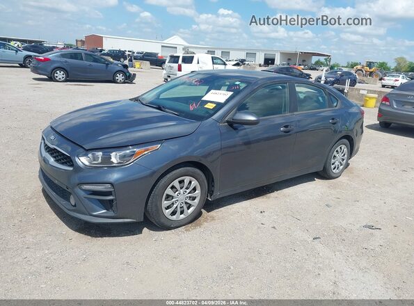 3KPF24AD0ME394643 2021 KIA FORTE Gray 