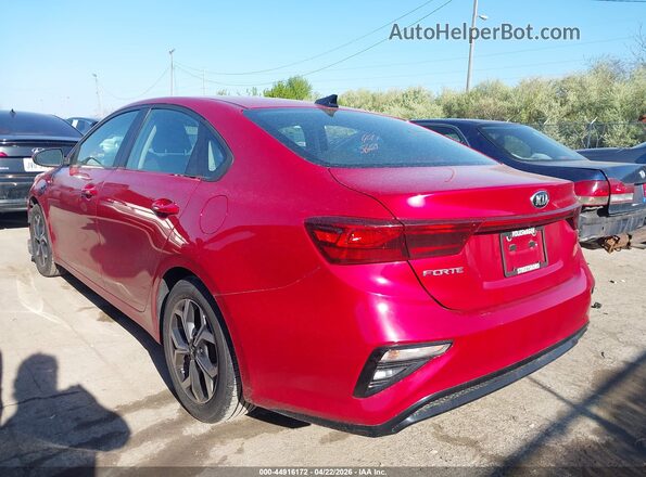 3KPF24AD2LE235136 2020 KIA FORTE Red Tył lewy