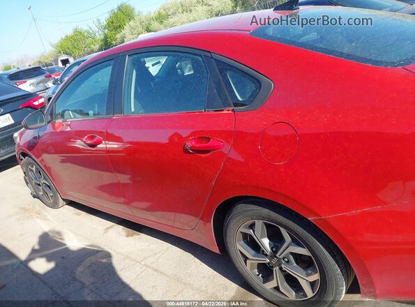 3KPF24AD2LE235136 2020 KIA FORTE Red Widok wnętrza 360 stopni