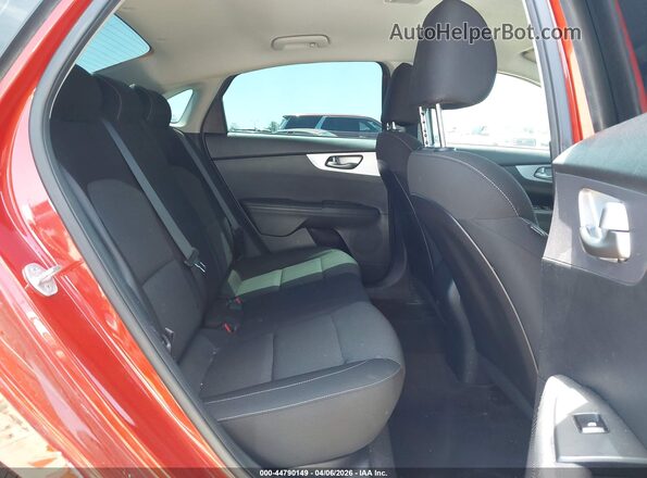 3KPF24AD2NE460143 2022 KIA FORTE Orange VIN sticker view