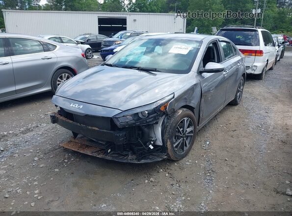 3KPF24AD2RE835891 2024 KIA FORTE Gray Առջևի ձախ երեք քառորդ տեսարան