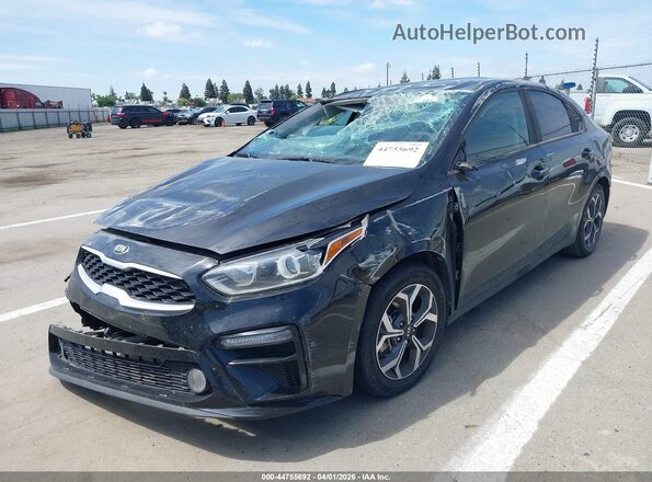 3KPF24AD4KE114977 2019 KIA FORTE Gray 