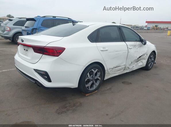 3KPF24AD4LE185016 2020 KIA FORTE White Rear right