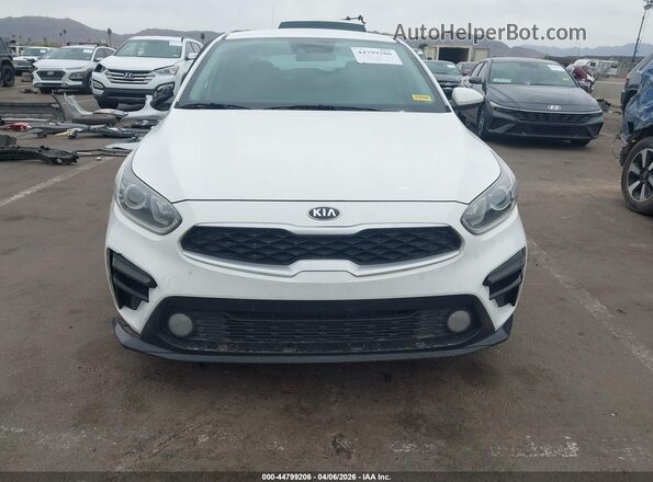 3KPF24AD4LE185016 2020 KIA FORTE White Instrument cluster view
