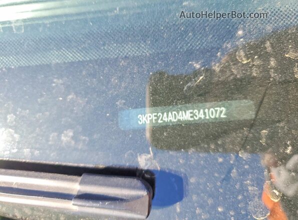 3KPF24AD4ME341072 2021 KIA FORTE Black Engine compartment view