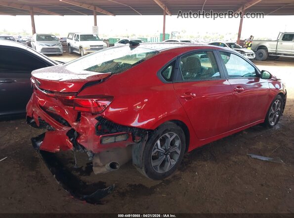 3KPF24AD6ME268741 2021 KIA FORTE Red Հետևի աջ
