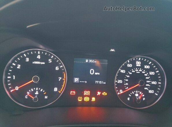 3KPF24AD8LE170535 2020 KIA FORTE White Սարքավորումների վահանակի տեսք