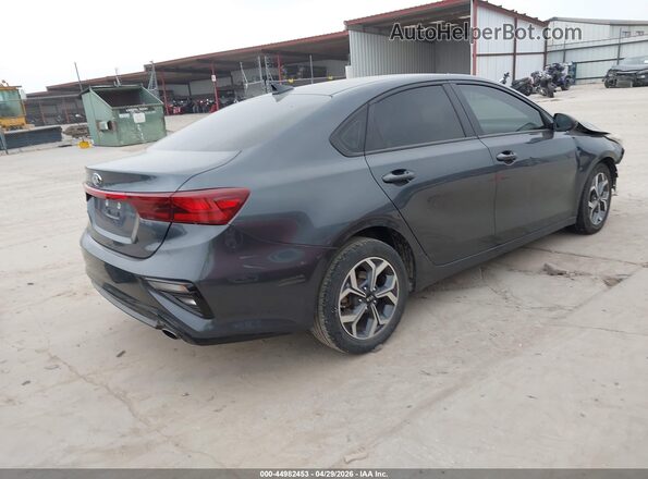 3KPF24AD9ME293715 2021 KIA FORTE Blue Trasero derecho