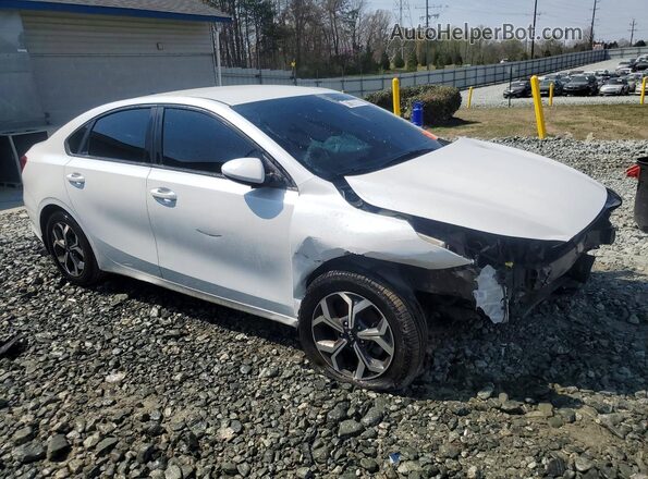 3KPF24AD9ME355288 2021 KIA FORTE White Передня права чверть