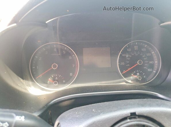 3KPF24AD9ME355288 2021 KIA FORTE White Вид щитка приладів