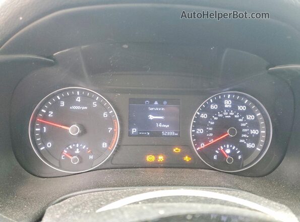 3KPF24ADXLE176076 2020 KIA FORTE White Instrument cluster view