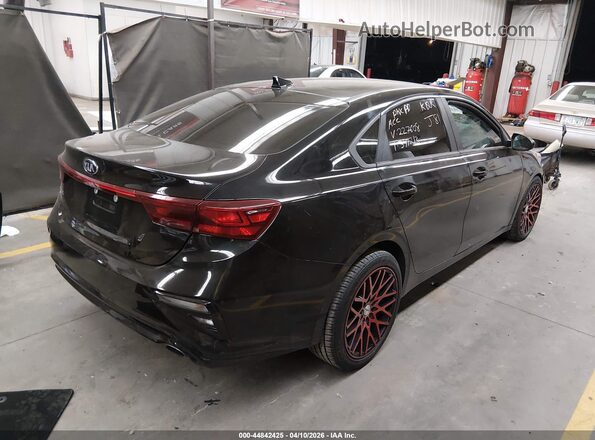 3KPF24ADXLE227608 2020 KIA FORTE Черный Задняя правая четверть