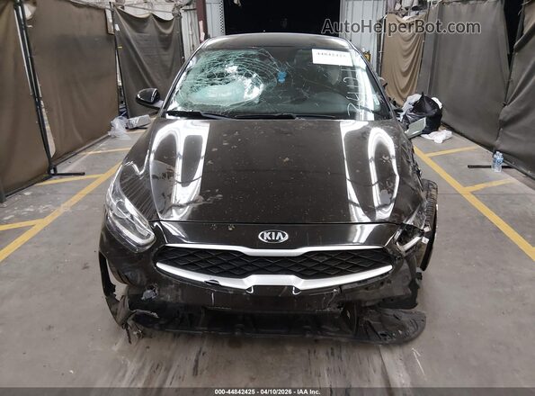3KPF24ADXLE227608 2020 KIA FORTE Черный Вид задней части салона