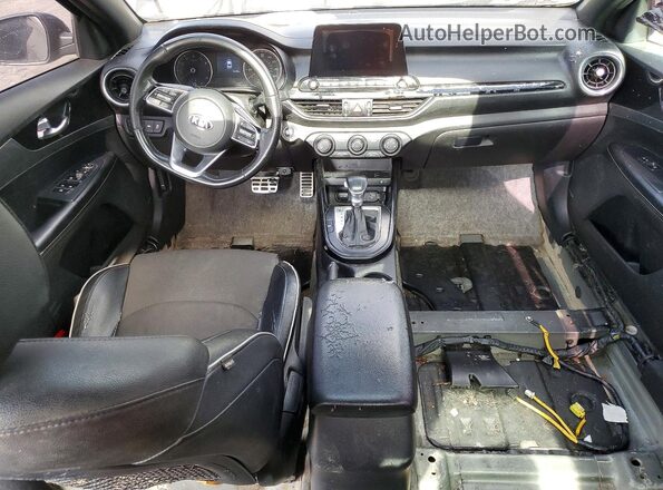 3KPF34AD2LE255934 2020 KIA FORTE Black წინა პანელის ხედი
