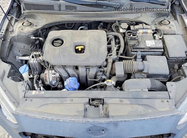 3KPF34AD2LE255934 2020 KIA FORTE Black უკანა სალონის ხედი