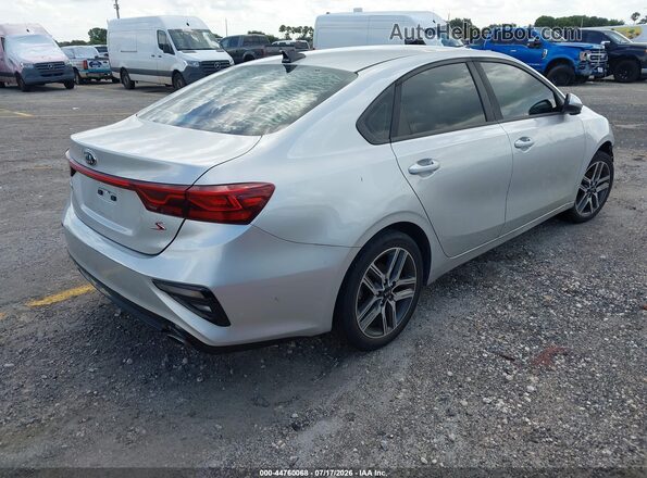 3KPF34AD3KE020344 2019 KIA FORTE Silver Հետևի աջ