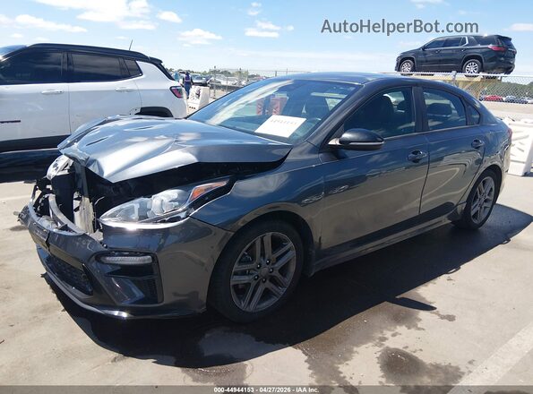 3KPF34AD3LE169113 2020 KIA FORTE Gray Передня ліва чверть