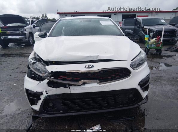 3KPF34AD9ME417012 2021 KIA FORTE Белый Вид задней части салона
